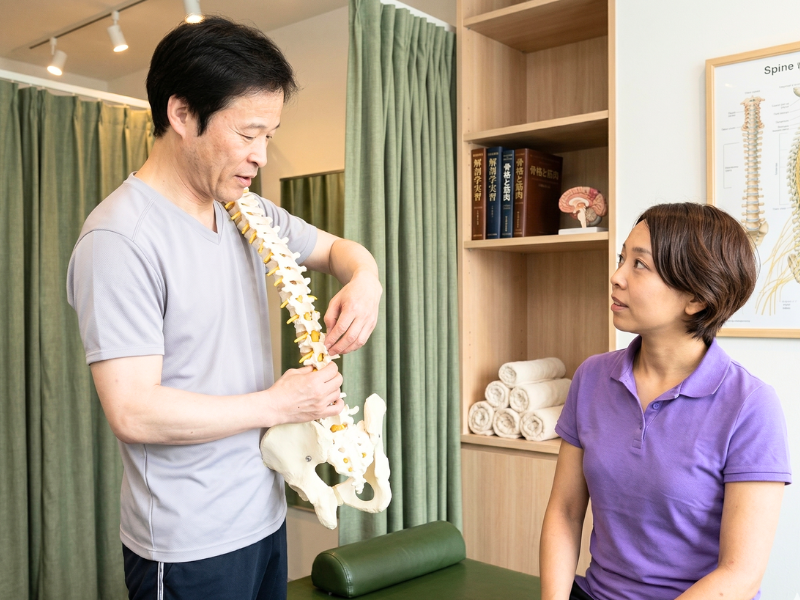 いつも院長が施術するので安心