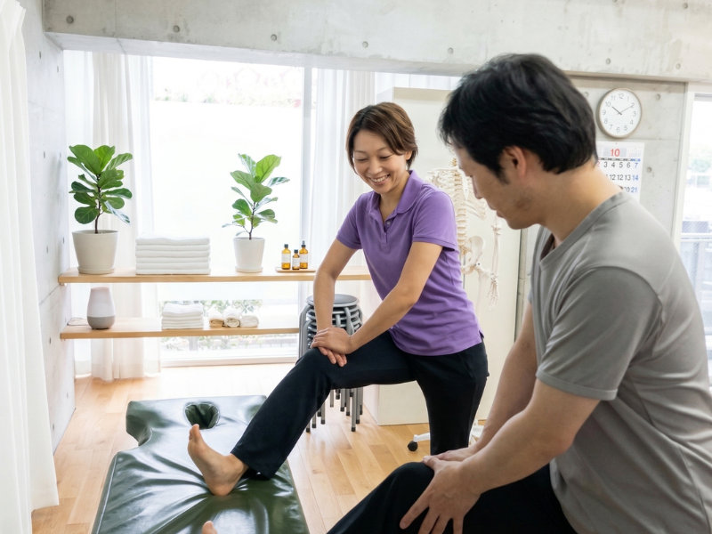 連日の施術が可能